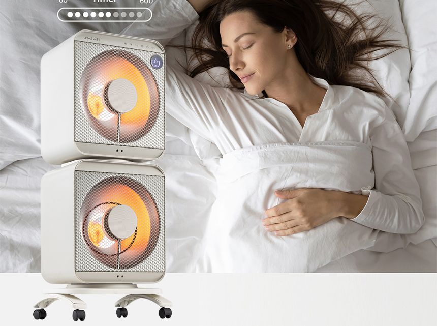 신일 에코 큐브 하이라이트 히터 2구 SEH-F1500HLB/자동온도조절히터/2단전기히터/다용도히터/가정용히터/