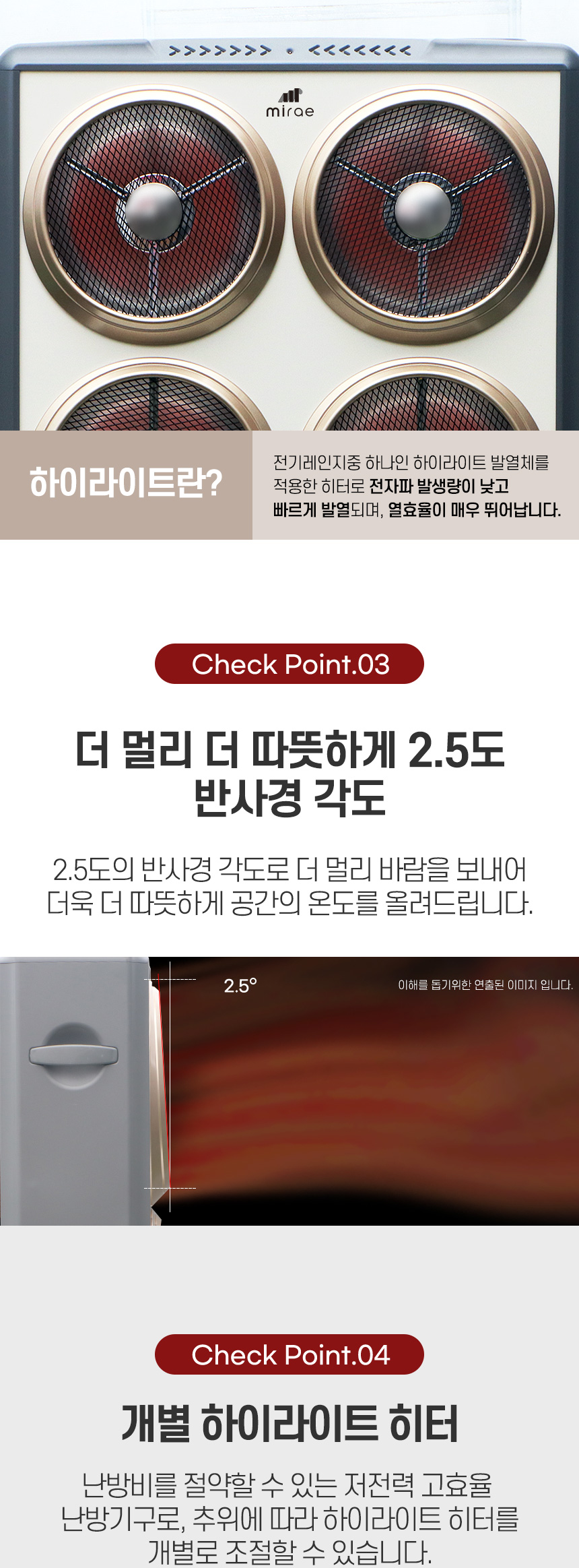 인공지능 하이라이트히터 송풍기능포함 4구 M2-M4400/전기히터/송풍전기히터/가정용히터/사무실전기히터/개