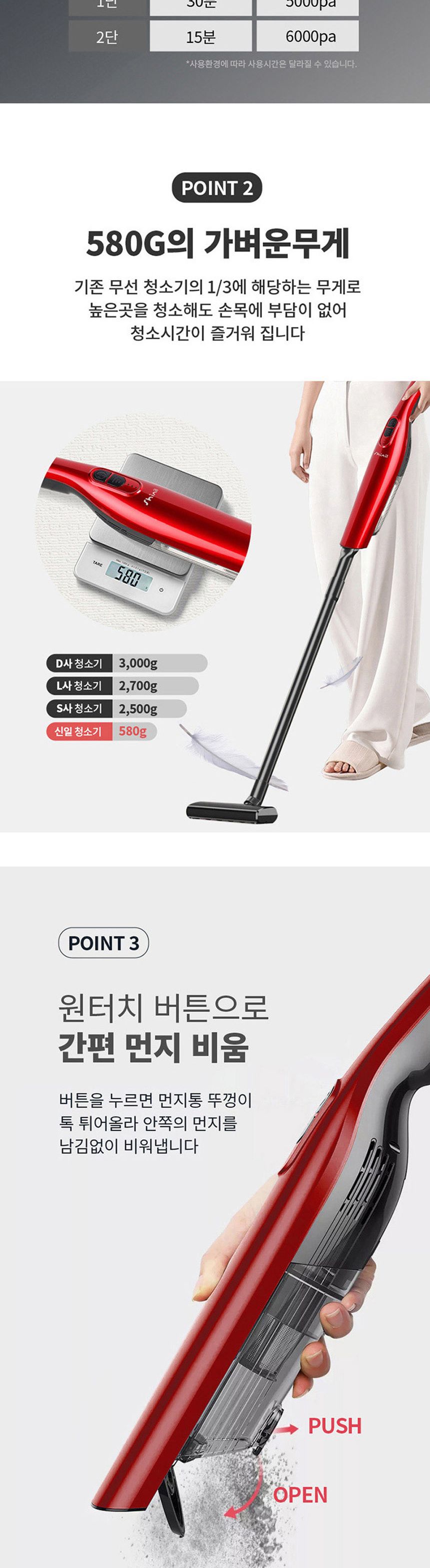 신일8000 강력흡입 핸디형 스틱형 겸용 무선청소기/핸디겸스틱청소기/무선청소기/핸디청소기/가정용청소기/
