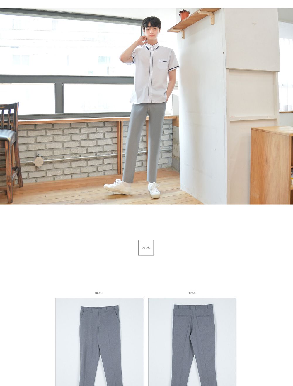 교복몰 남자 스판 하복 교복 바지 연그레이 스판교복바지 하복바지 하복교복바지 여름교복바지 남자교복 남자교복바지 남학생교복 학생교복 학생복 교복바지 교복팬츠