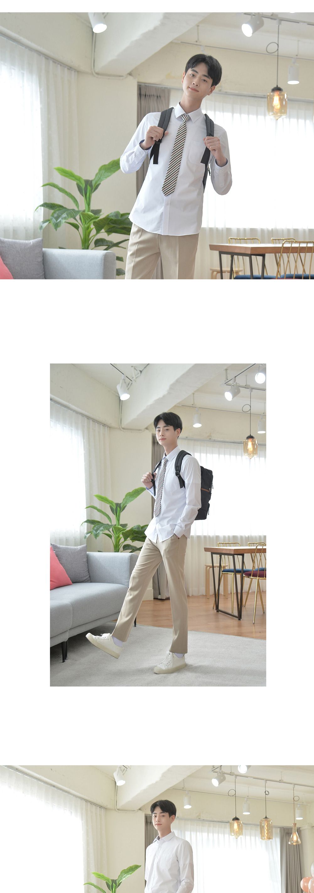교복몰 빅사이즈 남성 밝은 블루 셔츠 3장 교복 남자교복셔츠 남성긴팔셔츠 심플교복셔츠 고급교복셔츠 긴팔교복셔츠 밝은파랑교복셔츠 남학생교복셔츠 학생셔츠세트 빅사이즈교복셔츠 교복남방 남자학교남방 큰사이즈교복남방
