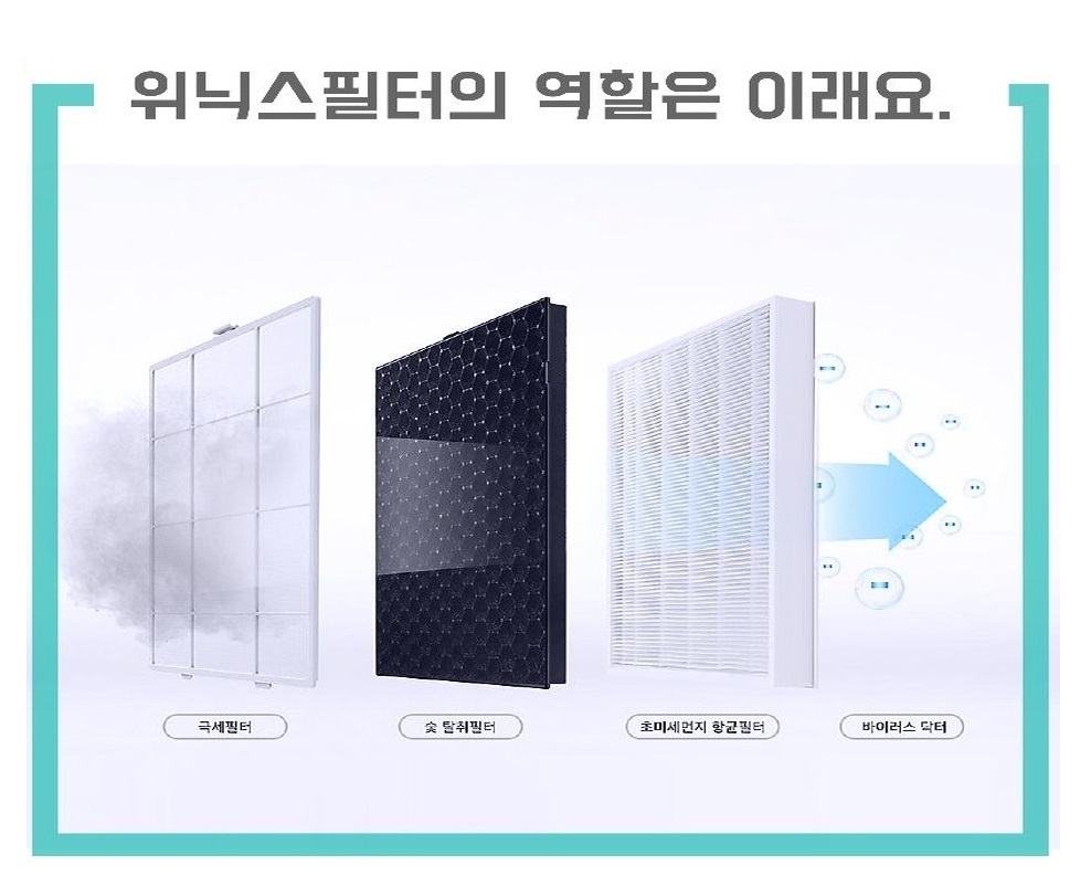 호환필터 위닉스제로2.0 CAF-GOS6 AZBG330-IWK 헤파/위닉스제로필터/제로헤파필터/위닉스/위닉스청정기/위