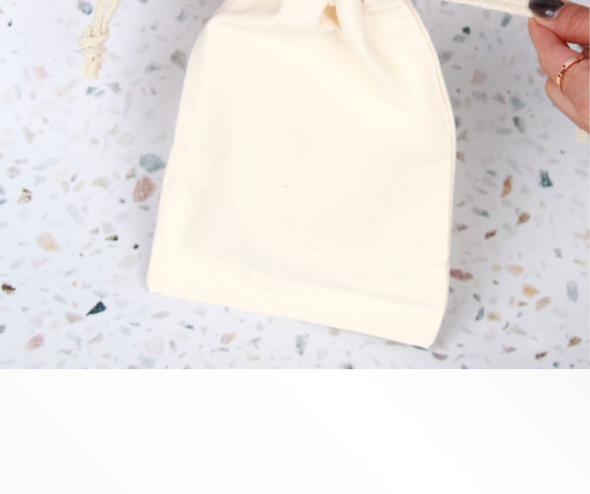 무지 캔버스 복조리 파우치 15x21 무지파우치 복조리파우치 멀티파우치 소품파우치 파우치 화장품파우치 파우치주머니 스트링파우치