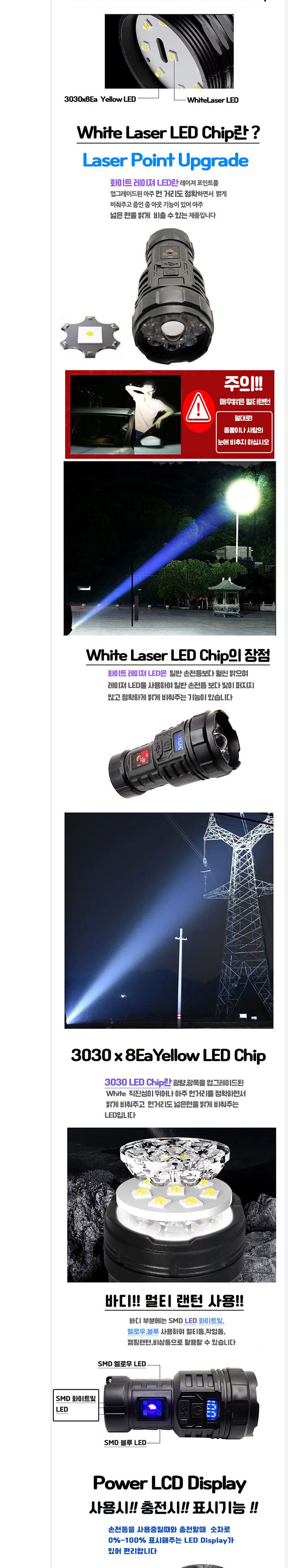 LED 충전식 화이트레이저 손전등 AH28 충전식랜턴 미니서치라이트 레저용라이트 LED손전등 LED라이트 LED작업등 LED랜턴 휴대용렌턴 휴대용손전등