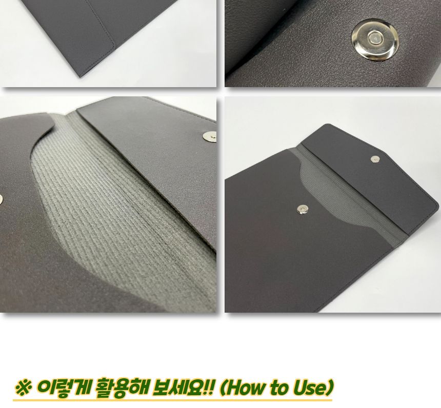 세로형 가죽 서류 파우치 파일가방 블랙 서류파우치 서류케이스 파일케이스 파일가방 파일파우치 파일백 파일보관함 서류화일 서류파일 A4파일