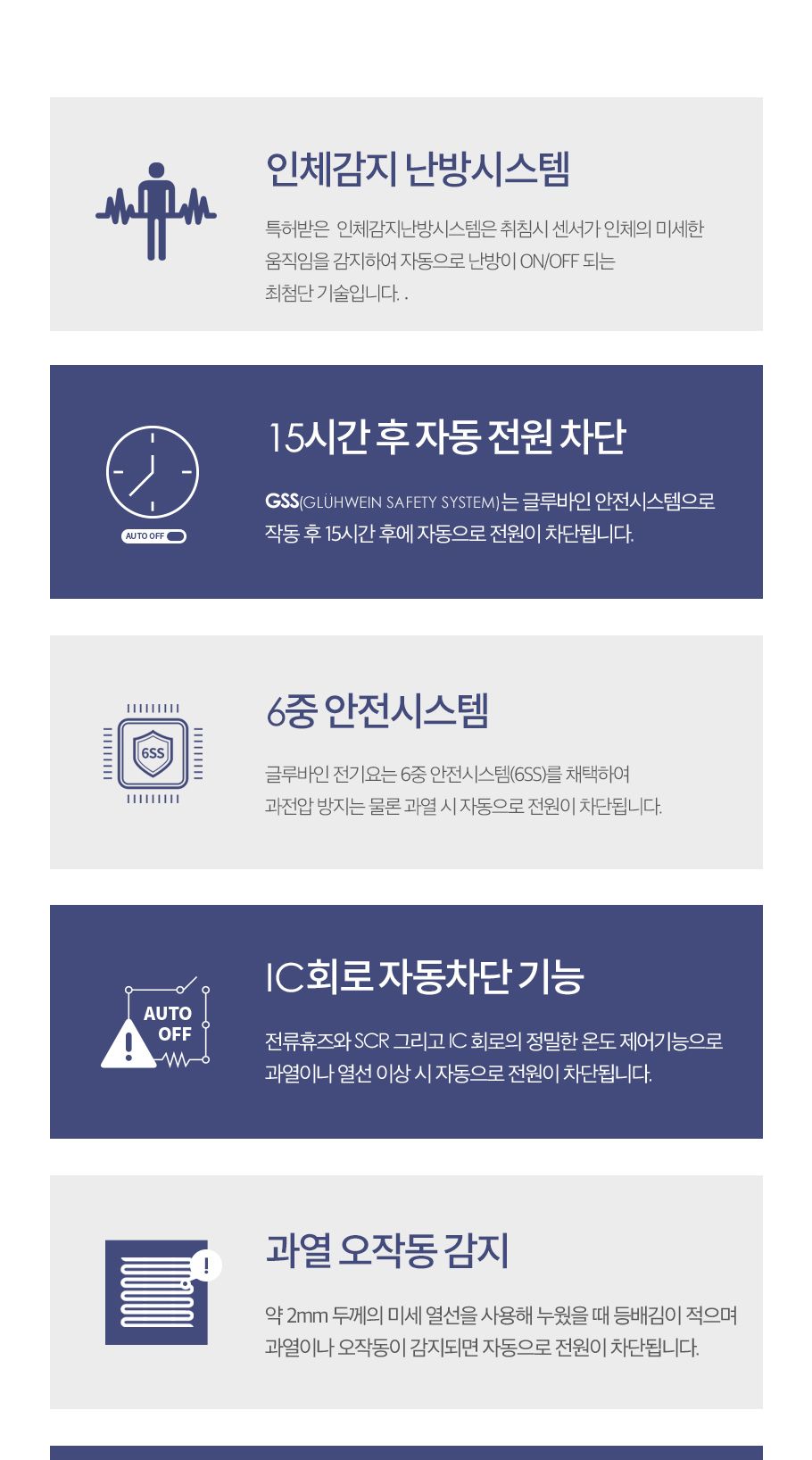 글루바인 전자파안심 인체감지 물세탁 전기요 GKD-113/전기요/겨울전기요/따뜻한전기요/가정용전기요/전기