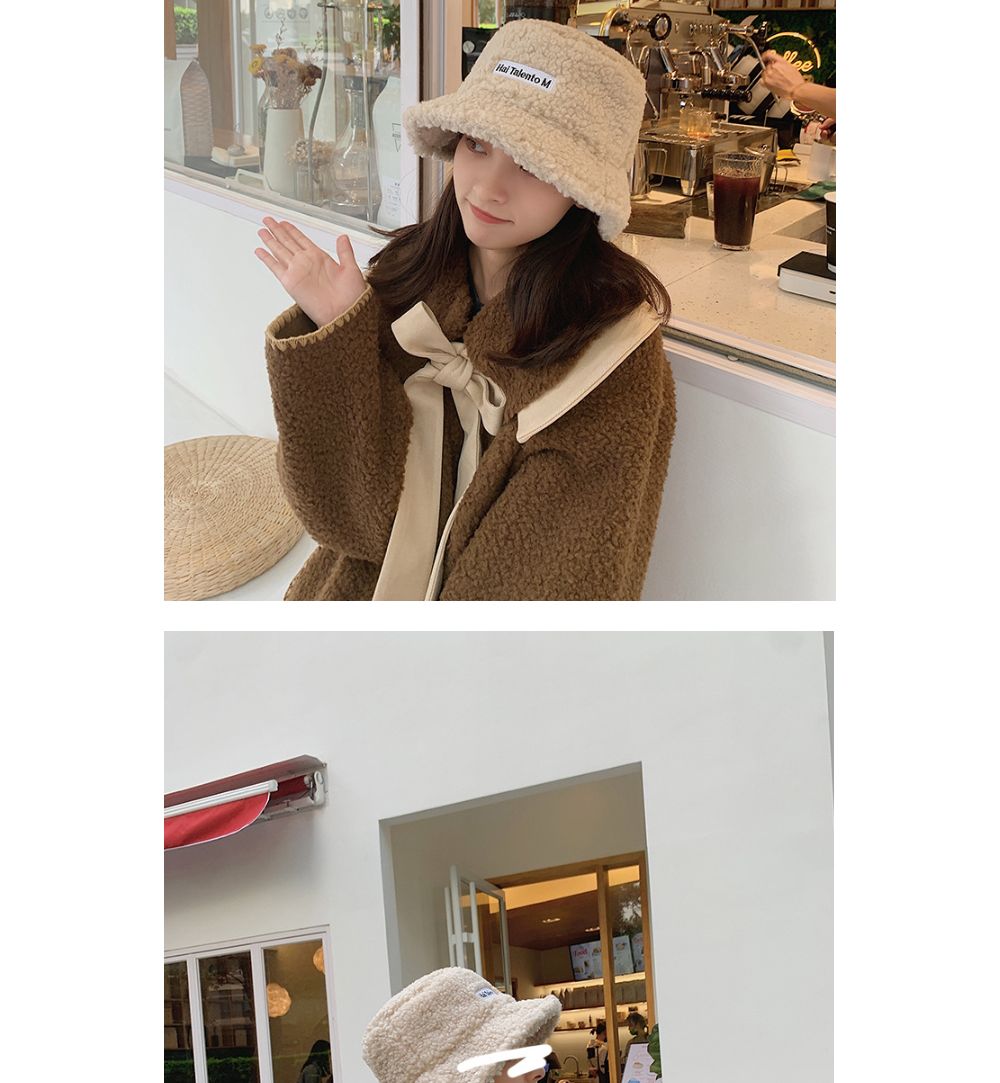 양털 벙거지모자 버킷햇 털모자 뽀글이모자 양털모자 벙거지 벙거지모자 버킷햇 캡모자 베이직코디 패셔너블 트렌디한캐주얼룩 털모자 양털모자 뽀글이 앙고라버킷햇 버킷햇 스트릿브랜드 등산용품 등산모자