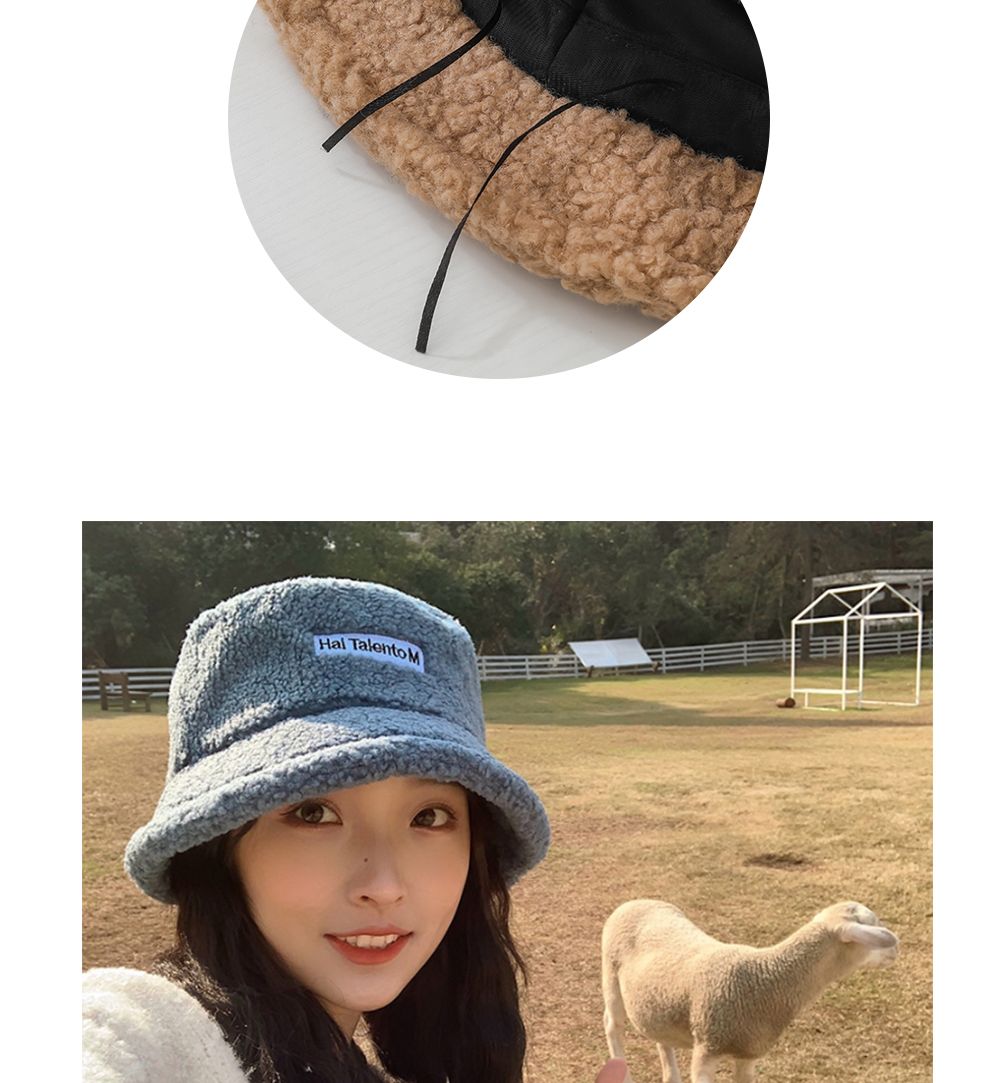 양털 벙거지모자 버킷햇 털모자 뽀글이모자 양털모자 벙거지 벙거지모자 버킷햇 캡모자 베이직코디 패셔너블 트렌디한캐주얼룩 털모자 양털모자 뽀글이 앙고라버킷햇 버킷햇 스트릿브랜드 등산용품 등산모자