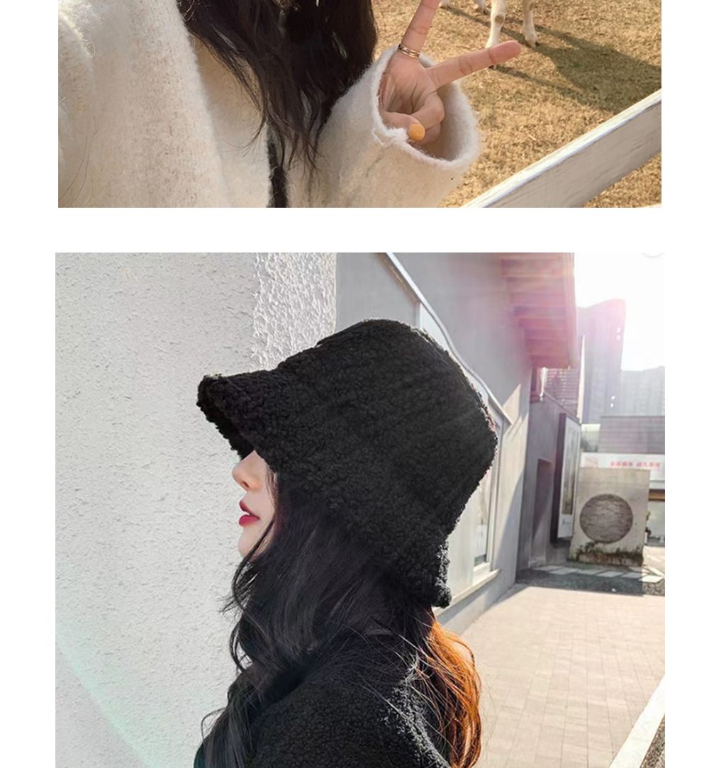 양털 벙거지모자 버킷햇 털모자 뽀글이모자 양털모자 벙거지 벙거지모자 버킷햇 캡모자 베이직코디 패셔너블 트렌디한캐주얼룩 털모자 양털모자 뽀글이 앙고라버킷햇 버킷햇 스트릿브랜드 등산용품 등산모자