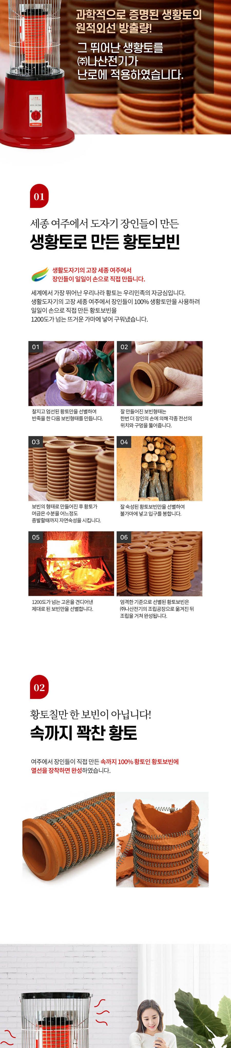 여주황토보빈 전기스토브 (NS-7008A 2.8Kw)/전기스토브/전기난로/따뜻한난로/난로/전기히터/난방히터/난방