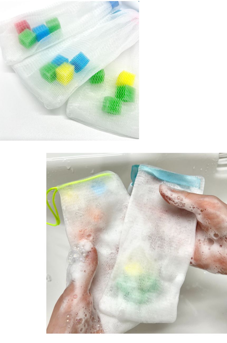 스펀지 비누 거품망 랜덤 색상 6p 스펀지비누거품망 거품망 비누거품망 버블망 비누버블망 비누망 세안거품망 세안버블망 클렌징거품망 클렌져거품망 클렌저거품망