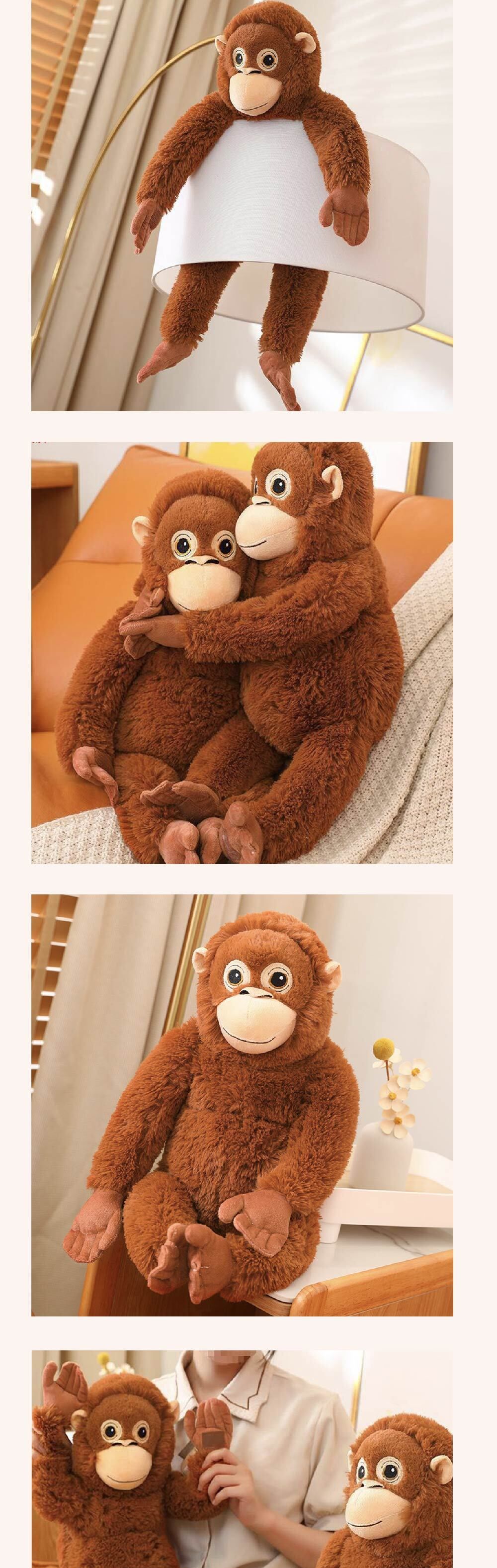 원숭이 인형 대형 원숭이인형 동물인형 봉제인형 인형 캐릭터봉제인형 놀이인형 캐릭터인형 인형장난감 장난감인형