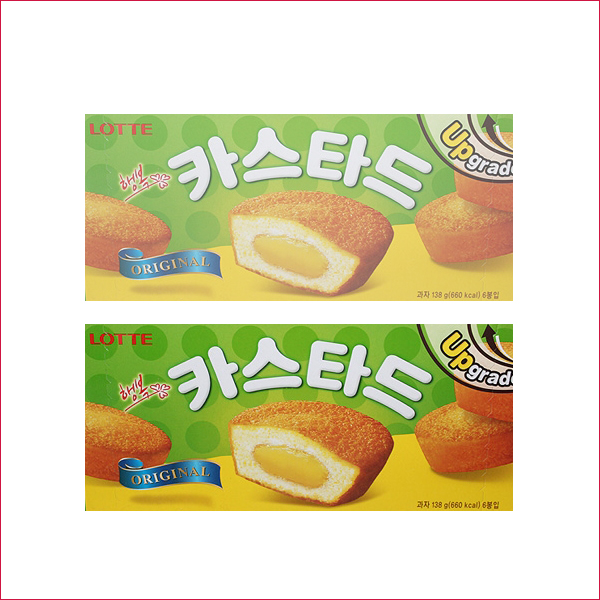 롯데 카스타드 138gx6개 반박스 +사은품 케이크과자 케이크스낵 롯데제과카스타드 오리지널카스타드 카스타드케이크 디저트카스타드 어린이간식 어린이디저트 아이디저트 크림카스타드