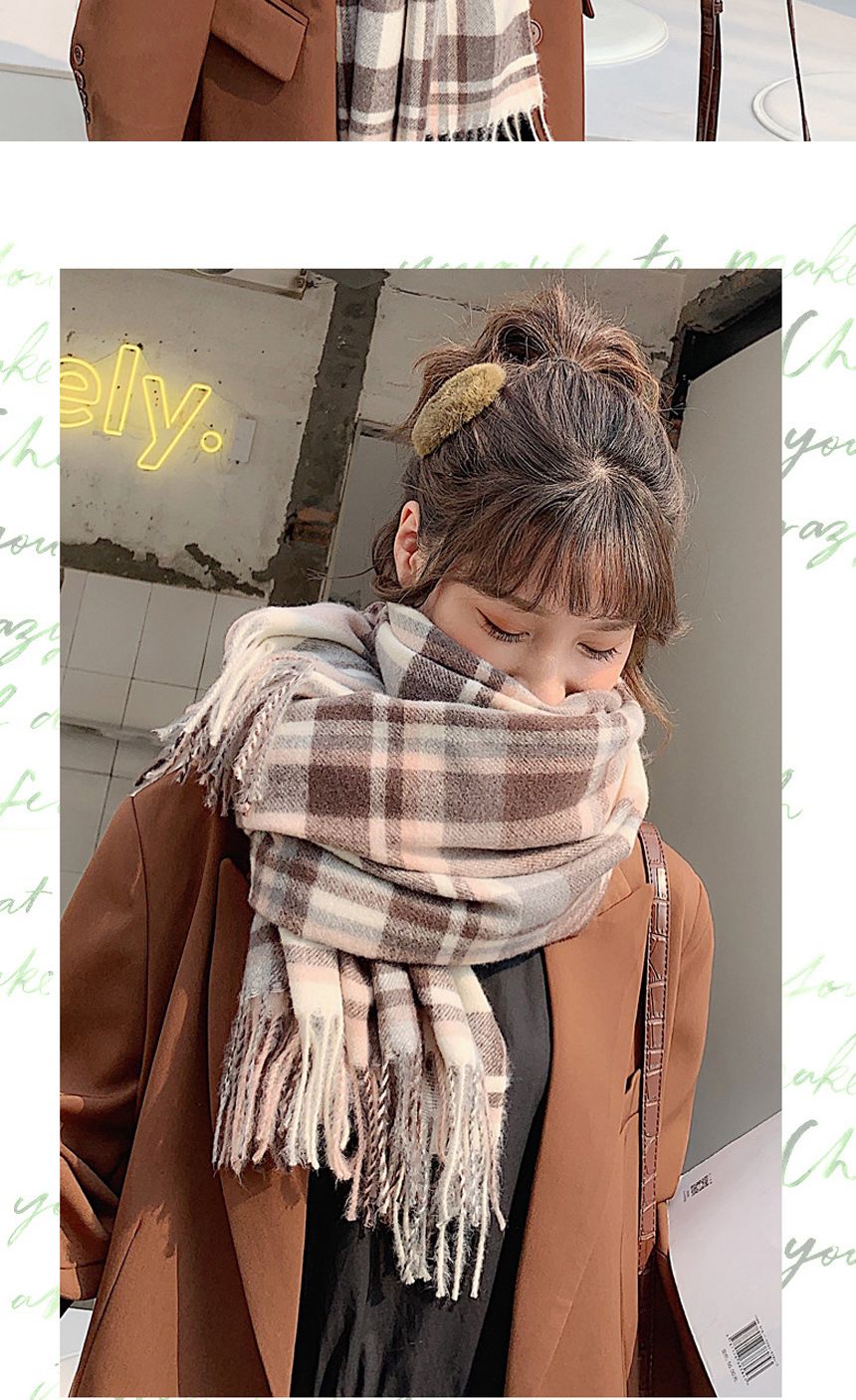 체크파스텔머플러 넥워머 머플러 목도리 체크목도리 워머 넥워머 넥머플러 페이크머플러 페이크목도리 여성넥워머 니트워머 머플러 패션목도리 패션머플러 울머플러