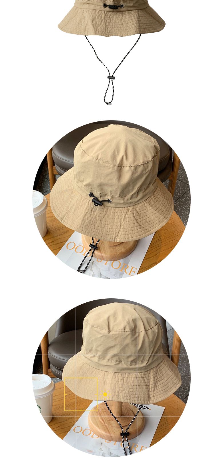 베이직포켓접이식모자 휴대용 등산용 햇빛 차단 커플모자 산악회모자 등산모자 챙모자 작업모자 공용모자