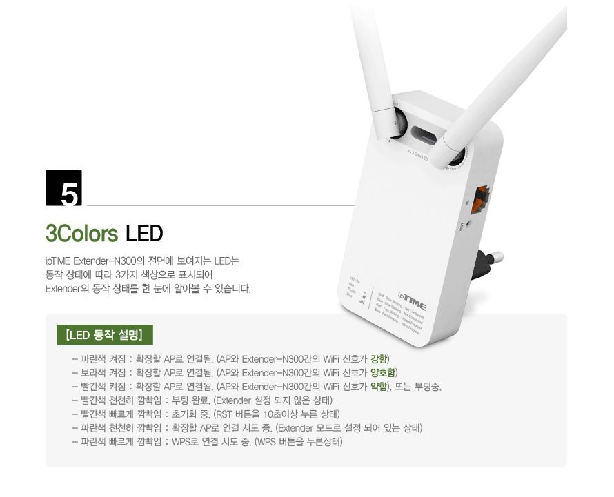 ipTIME Extender-N300 무선AP 확장기/확장기/무선확장기/무선AP/와이파이확장기/WIFI확장기/무선와이파이확