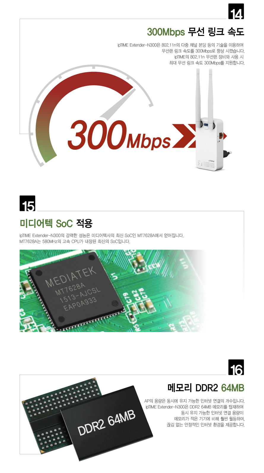 ipTIME Extender-N300 무선AP 확장기/확장기/무선확장기/무선AP/와이파이확장기/WIFI확장기/무선와이파이확