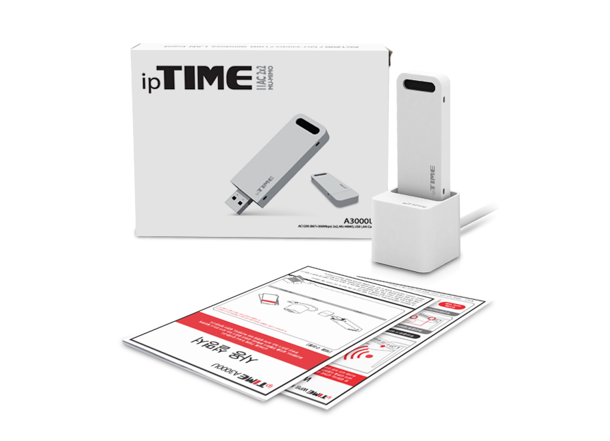 (EFM) ipTIME A3000U (무선랜카드 USB 867Mbps) LS
