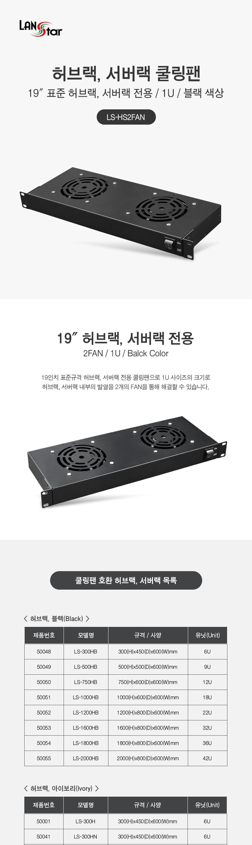 허브랙 서버랙 1U 쿨링팬 2FAN (30662)/팬/냉각팬/냉각용팬/쿨러팬/쿨팬/쿨링팬/PC쿨러/PC쿨링팬/PC용쿨러/