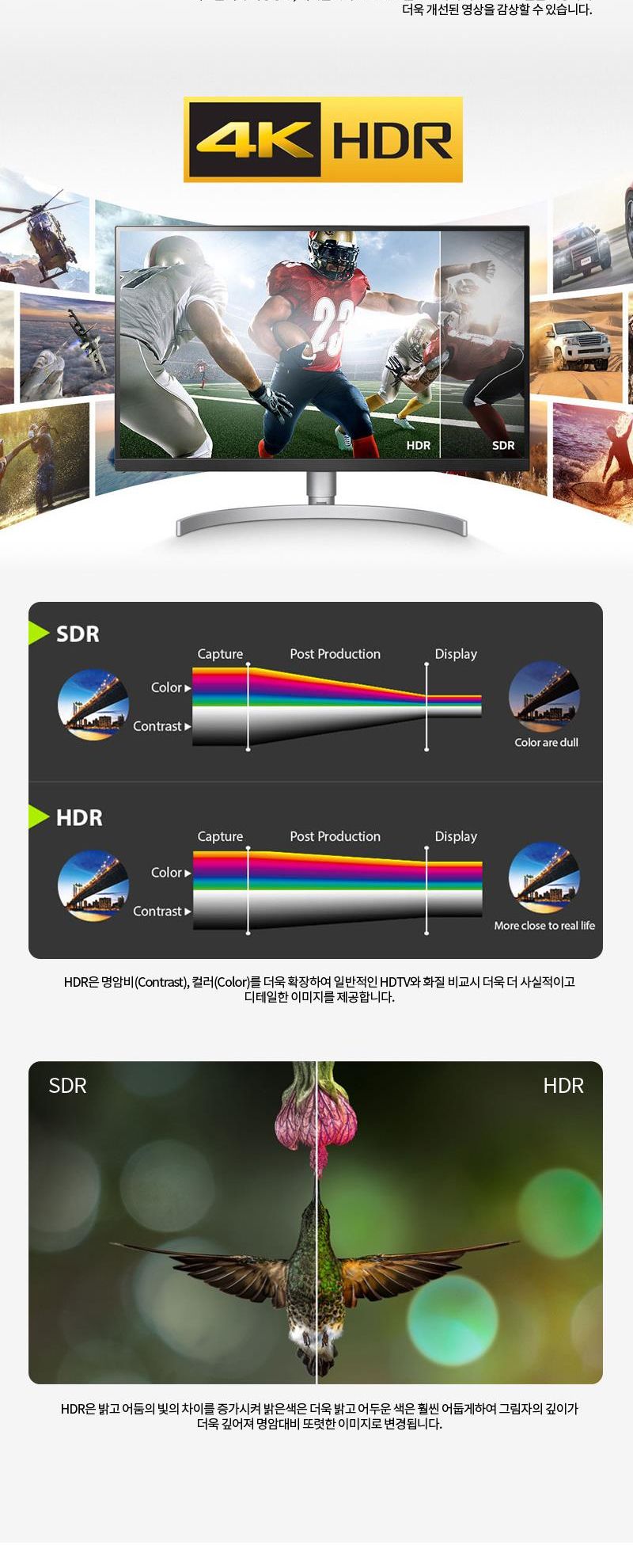엠비에프 HDMI 2.0 AOC 하이브리드 분리형 광케이블 70M MBF-DAOC2070/케이블/컴퓨터케이블/PC케이블/광케
