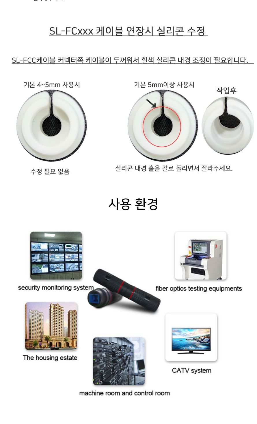 스타링크 방수형 SC 연장 광커플러 옥외용 SL-FOC/광커플러/광커플러옥외용/옥외용광커플러/SC연장광커플러