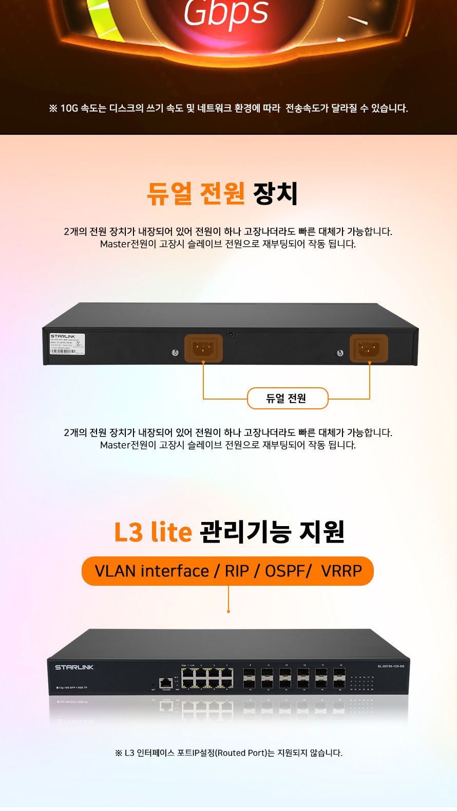 스타링크 12포트 10G SFP+ 8포트 기가랜 광스위칭허브/기가랜허브/기가랜광스위칭허브/광스위칭허브/포트허