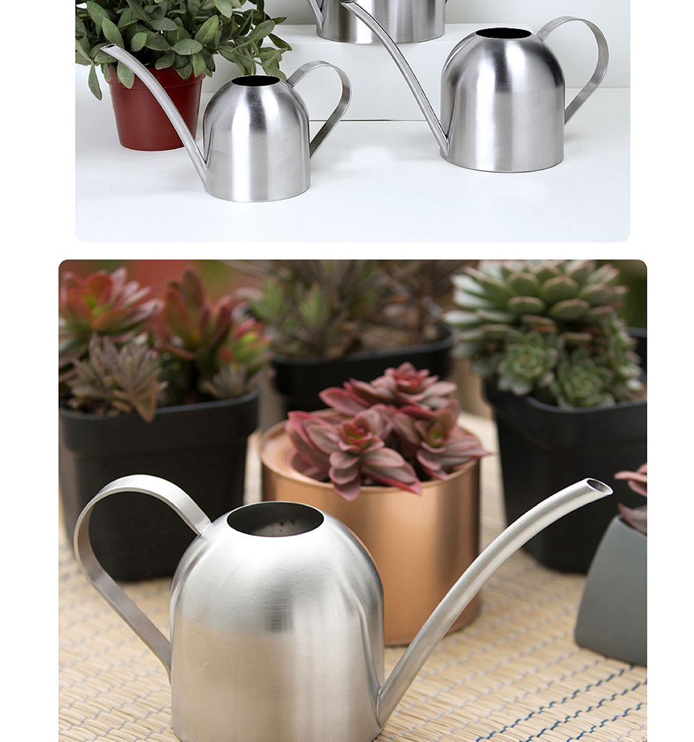 스테인레스 1.5L 물조루 물뿌리개 KS-004/물조리개/화분조루/화분물조루/원예조리개/화분물주기/조경물뿌리