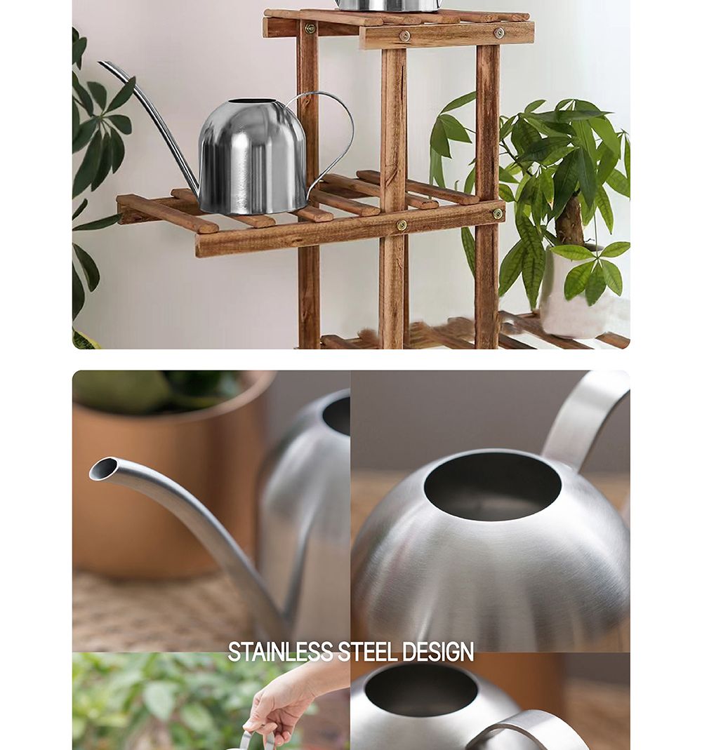 스테인레스 1.5L 물조루 물뿌리개 KS-004/물조리개/화분조루/화분물조루/원예조리개/화분물주기/조경물뿌리
