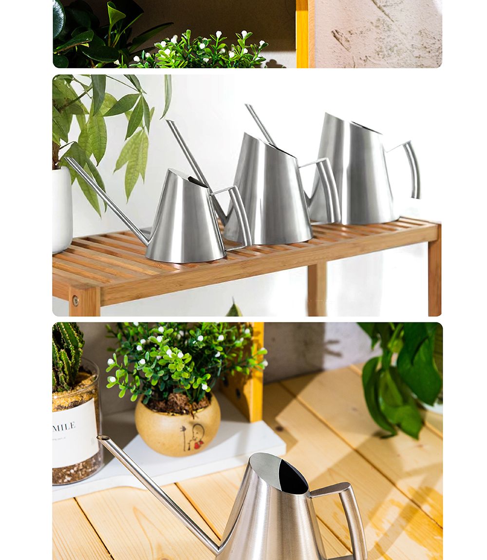 스테인레스 1.5L 물조루 물뿌리개 KS-002/물조리개/화분조루/화분물조루/원예조리개/화분물주기/조경물뿌리
