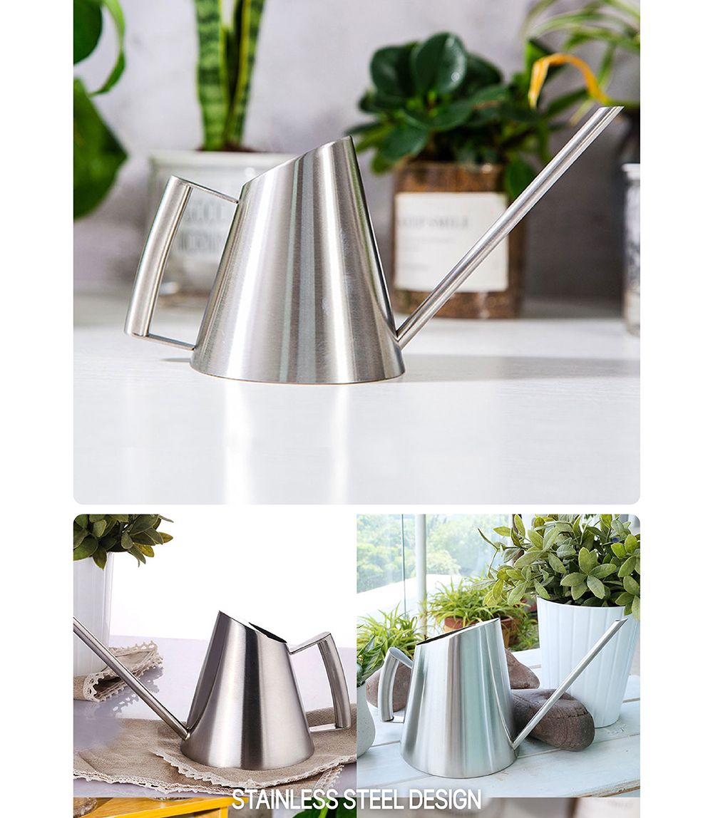 스테인레스 1.5L 물조루 물뿌리개 KS-002/물조리개/화분조루/화분물조루/원예조리개/화분물주기/조경물뿌리