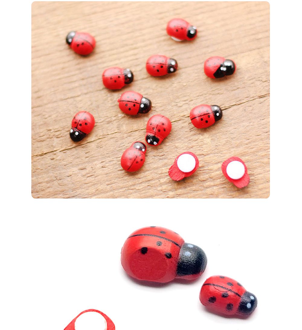 (대 30개셋트) 화분 데코 테라리움 장식 소품 무당벌레/테라리엄/화분데코/화분장식/화분장식소품/화분인테