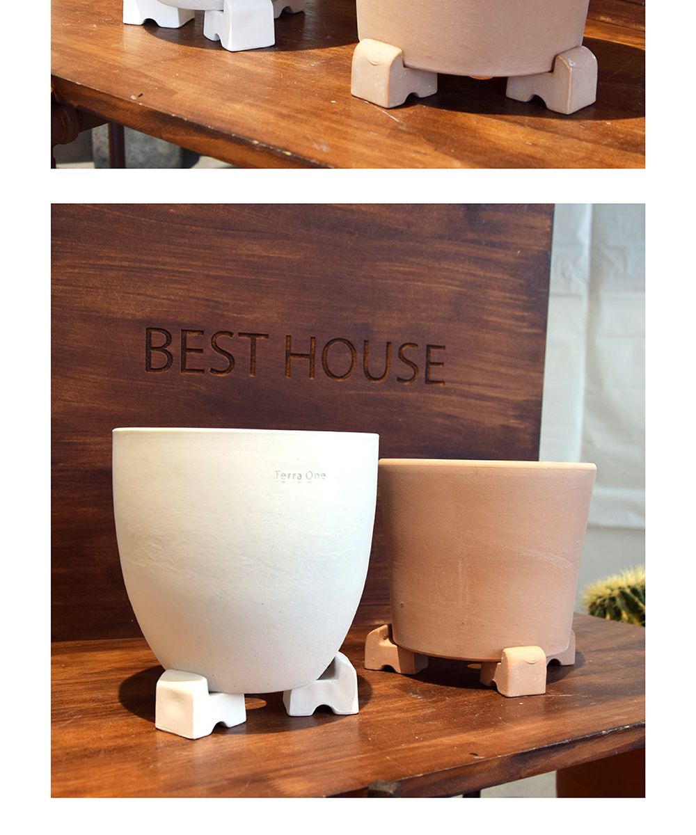 (아레나(살구색)) 더플라워포터리 토분받침 블럭 4.5x3x3.5cm (3개셋트)/토분받침/토분받침대/원형화분받침