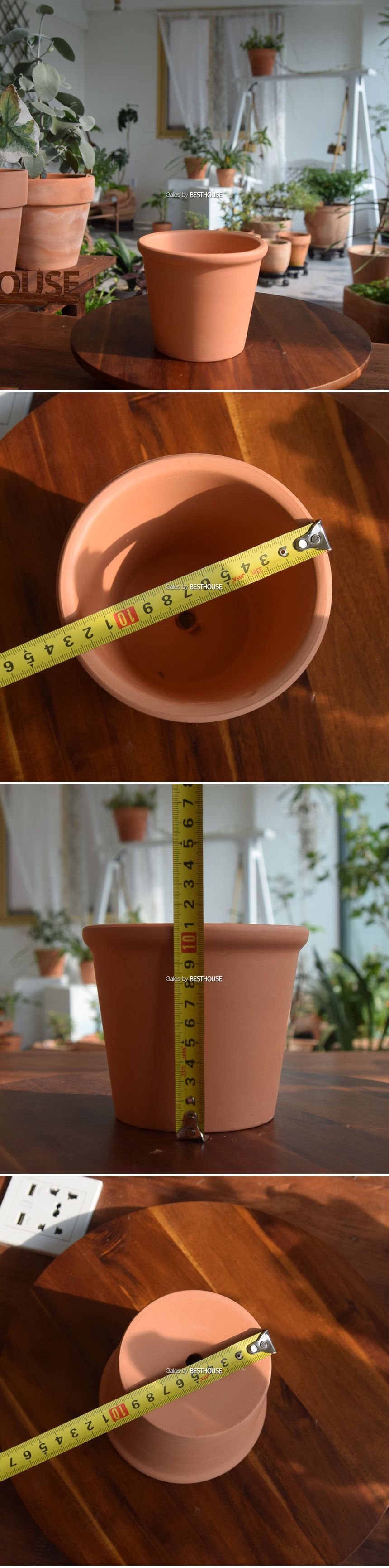 더플라워포터리 모던 브라운 링팟 실린더 13x11cm/화분/정원용품/홈가드닝용품/가드닝화분/가정용화분/나무