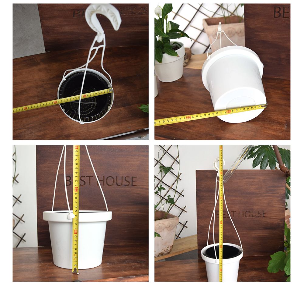 저면관수형 행잉 플라스틱 화분 BH19 19x14cm/화분/정원용품/홈가드닝용품/가드닝용품/가정용화분/식물화분