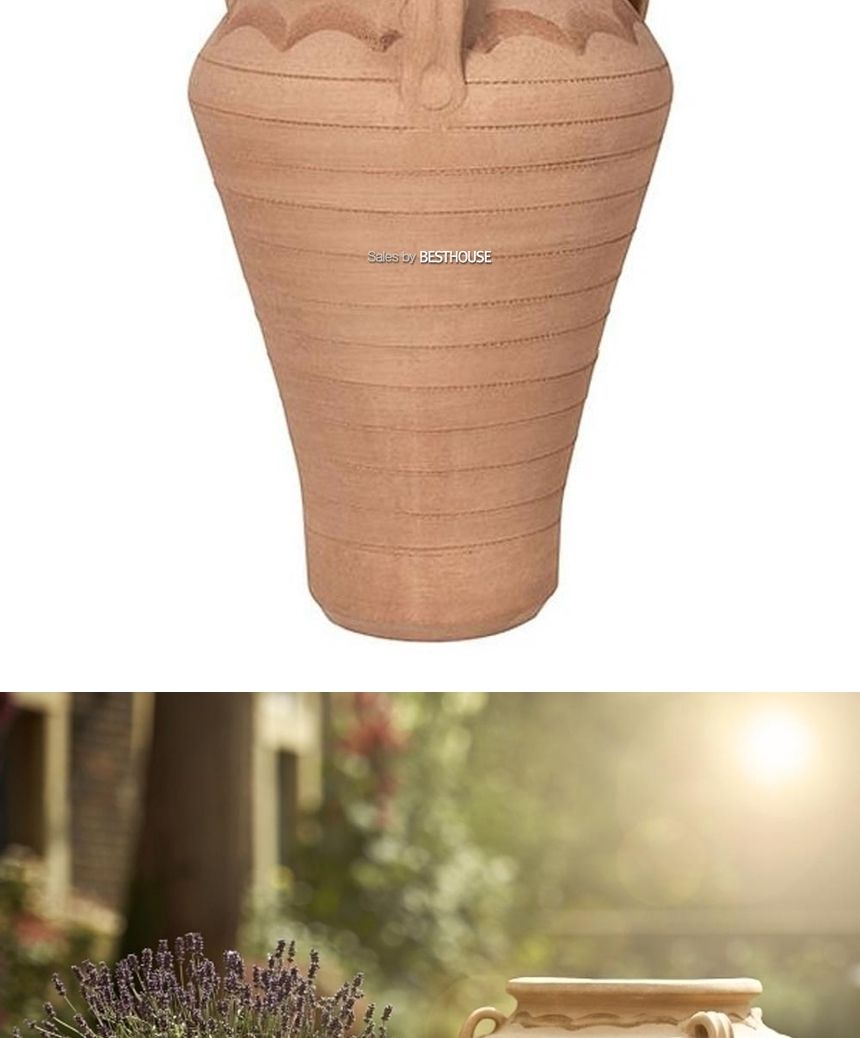 esteras 초대형 토분화분 Characters Pithos 60x80cm/화분/토분/내추럴화분/토기화분/대형화분/대형토분/인