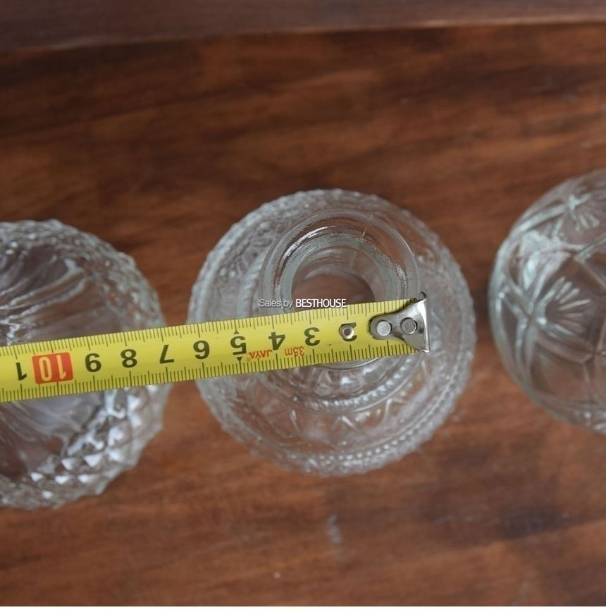 (B 4x21cm) 유리화분 화병 수반 BH450 크리스탈 호리병-중 (3종)/화병/꽃병/미니꽃병/미니화분/글라스화병/