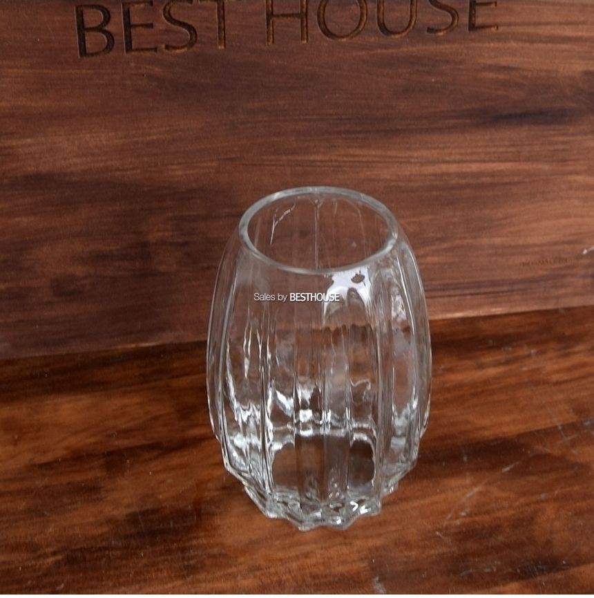 유리화분 화병 수반 BH1176 10x19cm/화병/꽃병/미니꽃병/미니화분/글라스화병/유리수반/유리화분/화병/수반