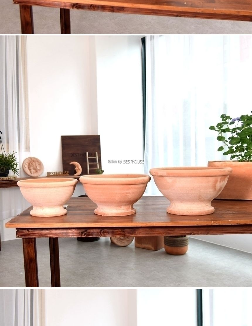 이탈리아 토분.쵸톨라 피렌제볼-수국 CM35 35x17cm/화분/흙화분/토분/예쁜화분/디자인화분/인테리어화분/인