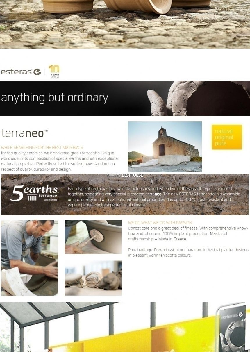 esteras 초대형 토분화분 Characters ZONARATI D42/화분/흙화분/토분/예쁜화분/디자인화분/인테리어화분/인