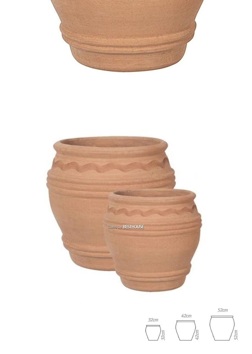 esteras 초대형 토분화분 Characters ZONARATI D32/화분/흙화분/토분/예쁜화분/디자인화분/인테리어화분/인