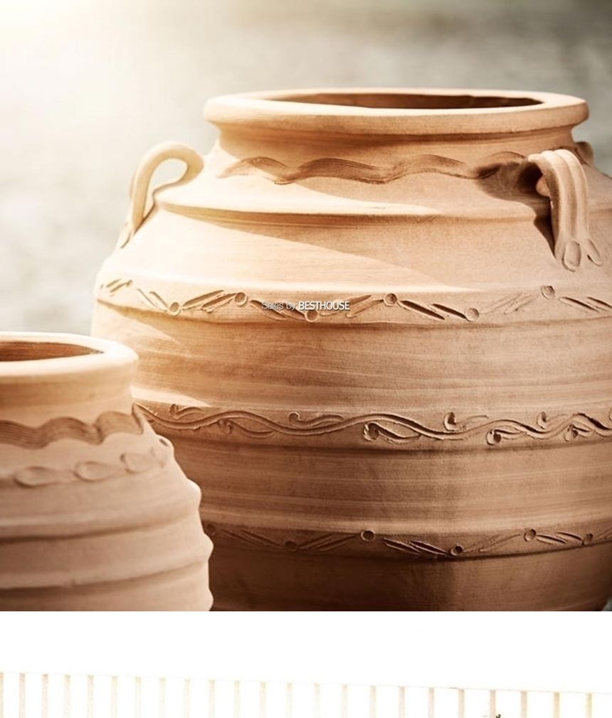 (75x85cm) esteras 초대형 토분화분 Characters Faistos/화분/흙화분/토분/예쁜화분/디자인화분/인테리어화