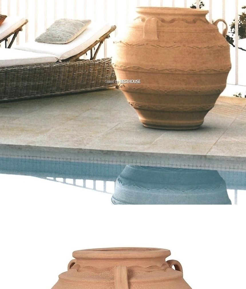 (75x85cm) esteras 초대형 토분화분 Characters Faistos/화분/흙화분/토분/예쁜화분/디자인화분/인테리어화