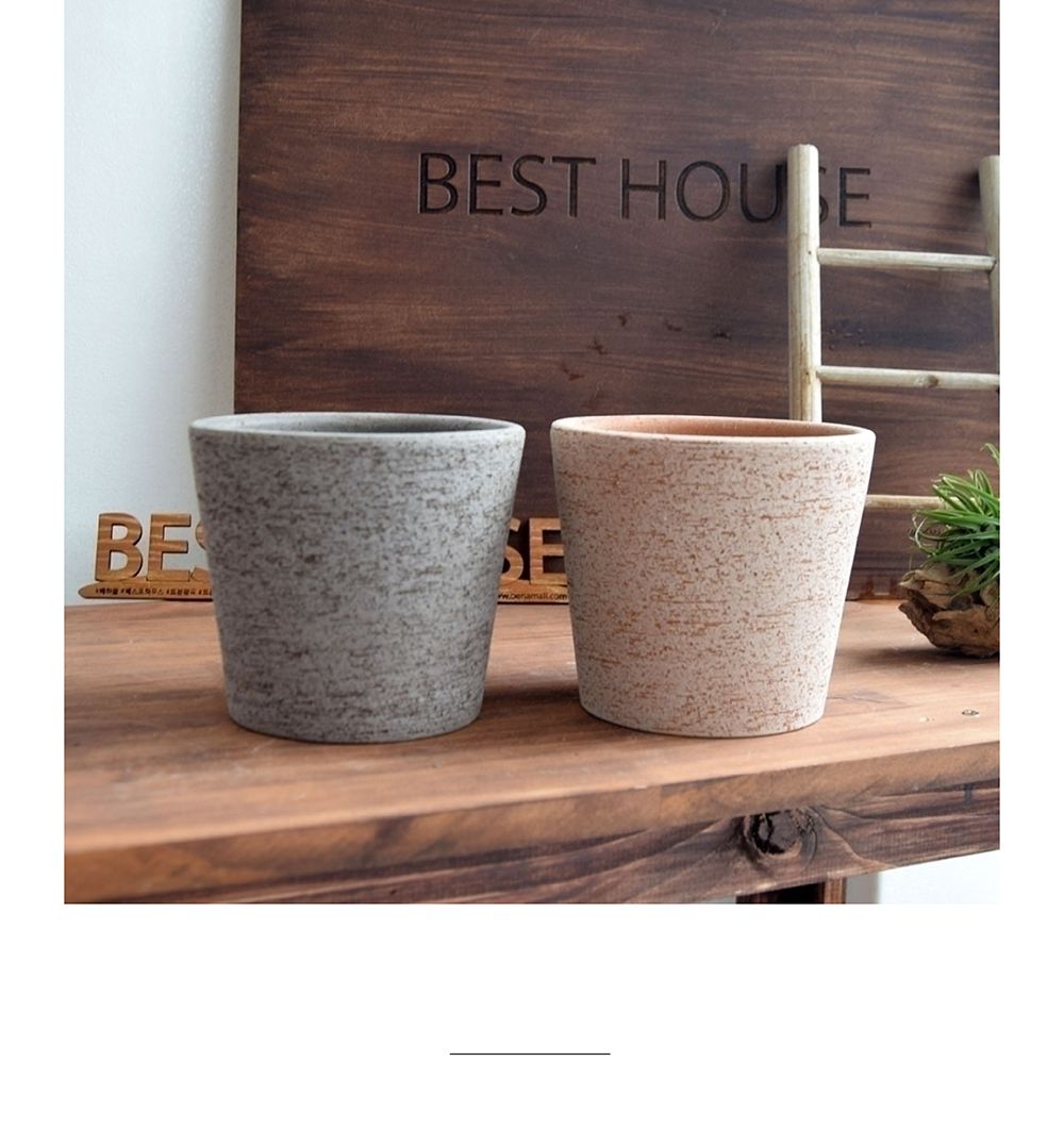 (CM11. 블랙(그레이)) 이탈리아 명품 러스틱.미니실린더 CM11 11x11cm/화분/정원용품/홈가드닝용품/가드닝