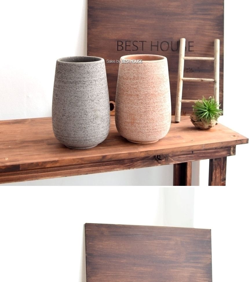 (CM25. 아레나(베이지)) 이탈리아 명품 러스틱.키큰미분 CM25 13x25cm/화분/정원용품/홈가드닝용품/가드닝