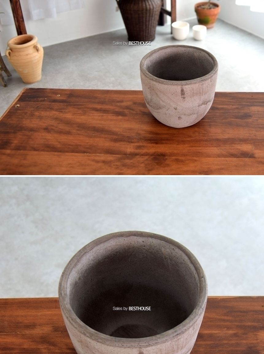 이탈리아 명품 러스틱.미분형 CM17 17x16cm 그레이/화분/정원용품/홈가드닝용품/가드닝화분/가정용화분/야