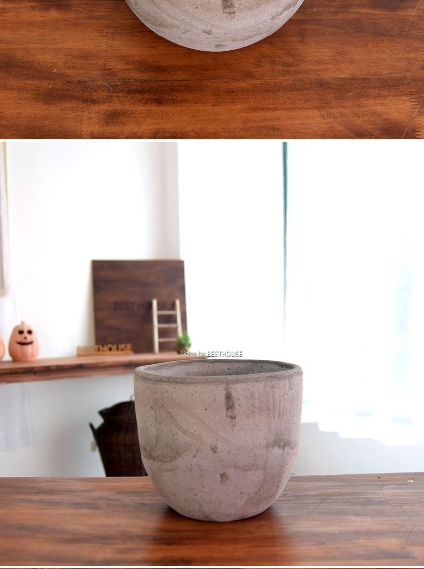 이탈리아 명품 러스틱.미분형 CM17 17x16cm 그레이/화분/정원용품/홈가드닝용품/가드닝화분/가정용화분/야