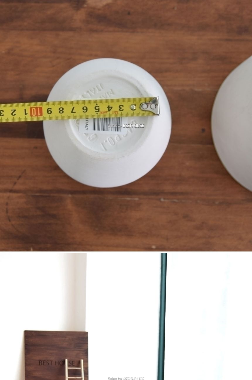 (없음(x)) 이탈리아 토분.비안코 화이트 CM12 12x11cm/화분/흙화분/토분/예쁜화분/디자인화분/인테리어화분