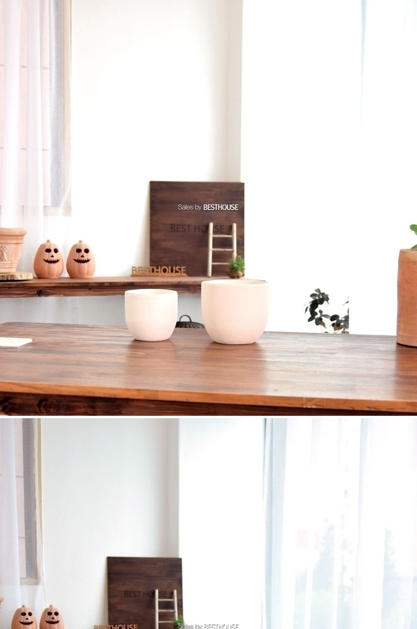 (없음(x)) 이탈리아 토분.비안코 화이트 CM12 12x11cm/화분/흙화분/토분/예쁜화분/디자인화분/인테리어화분