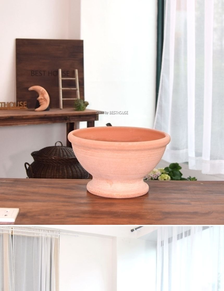 이탈리아 토분.쵸톨라 피렌제볼-수국 CM30 30x16cm/화분/흙화분/토분/예쁜화분/디자인화분/인테리어화분/인