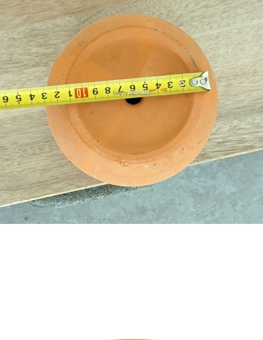 황토빛 단지-미니 14x11cm 토분(갈색화분)/화분/흙화분/토분/토분세트/화분세트/인테리어화분/인테리어토분
